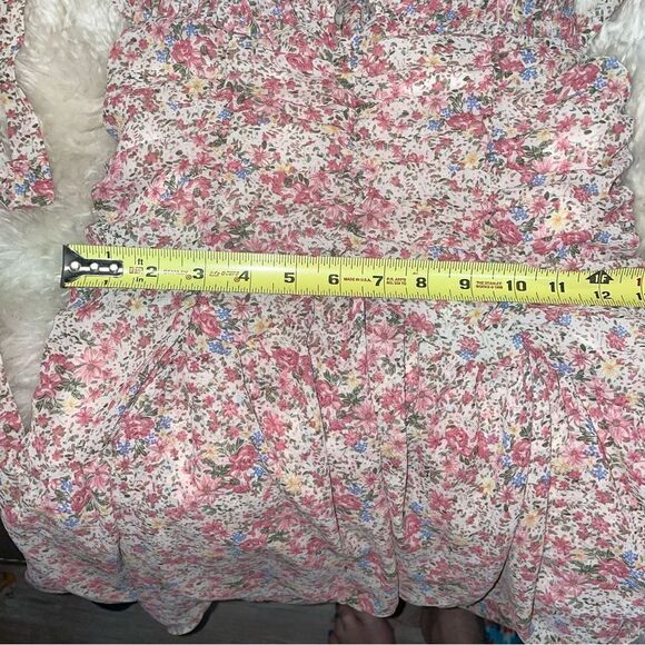 Nwt Cider Ditsy Floral Ruched Cami Dress sz S - Picture 10 of 14